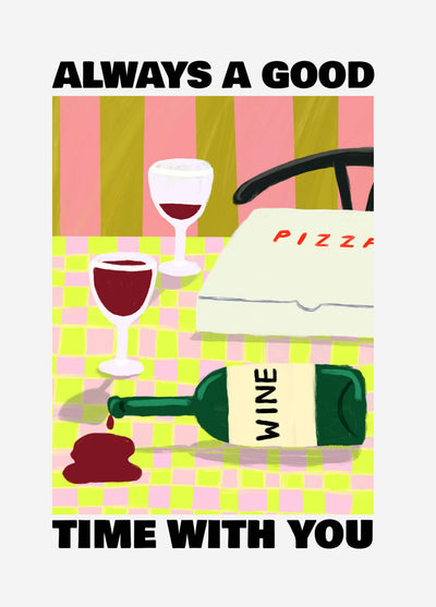 Good Time Wine Card