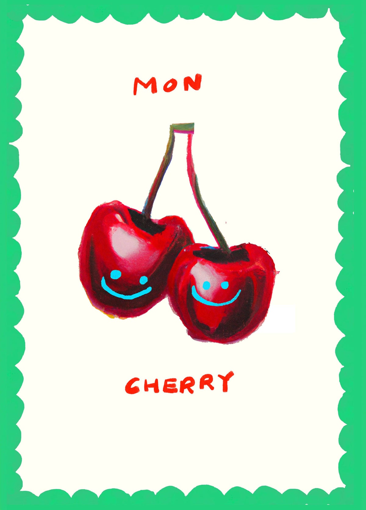 Mon Cherry Card