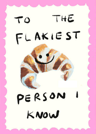 Flakiest Croissant Card