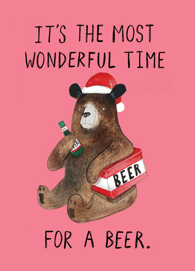 Xmas Beers Card