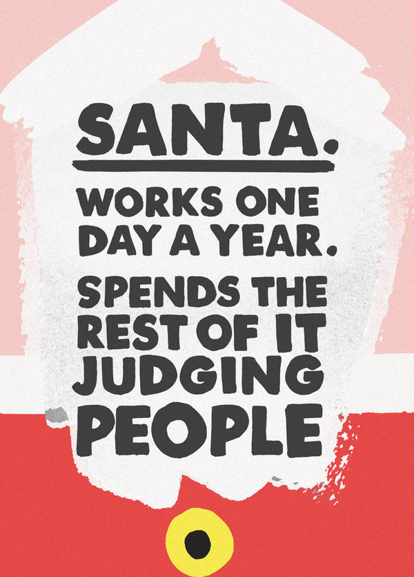 Santa Judge Card