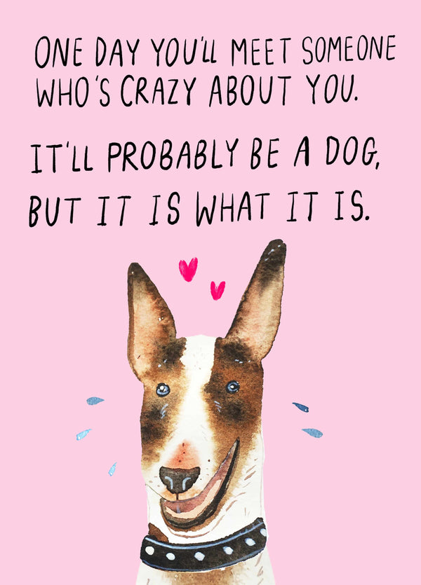 Crazy About Dogs Card