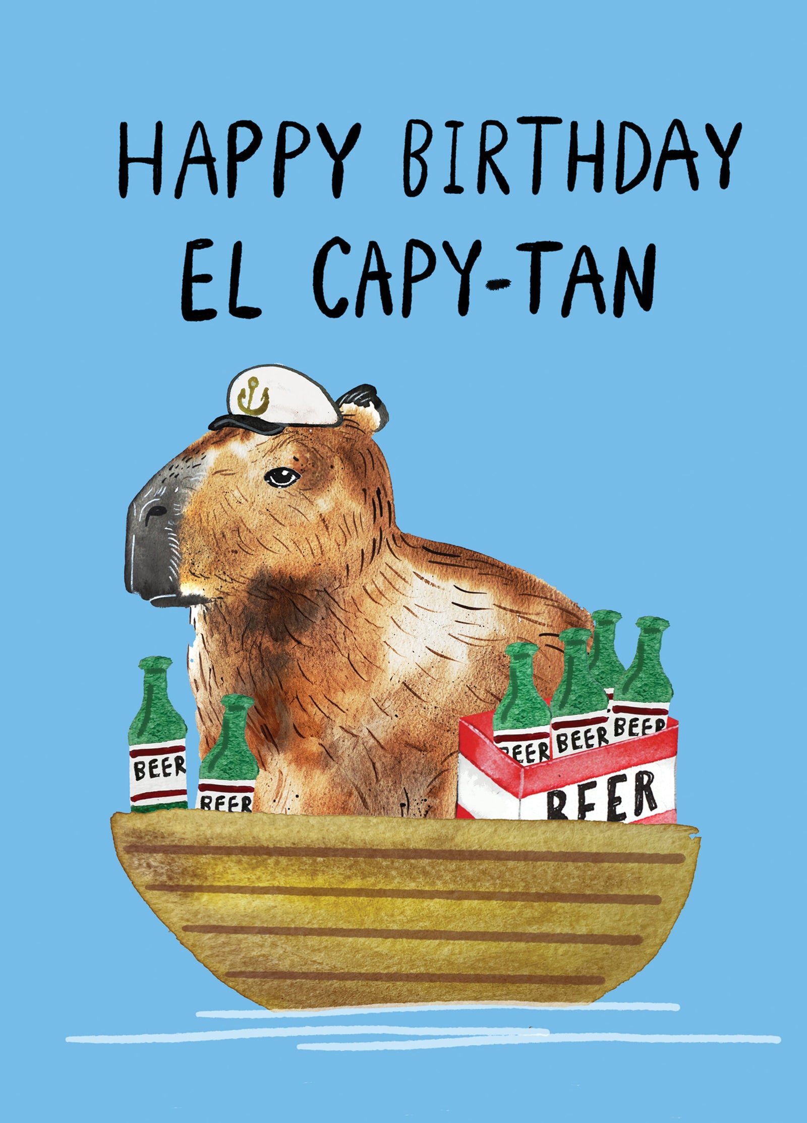 Happy Birthday El Capy-Tan Card