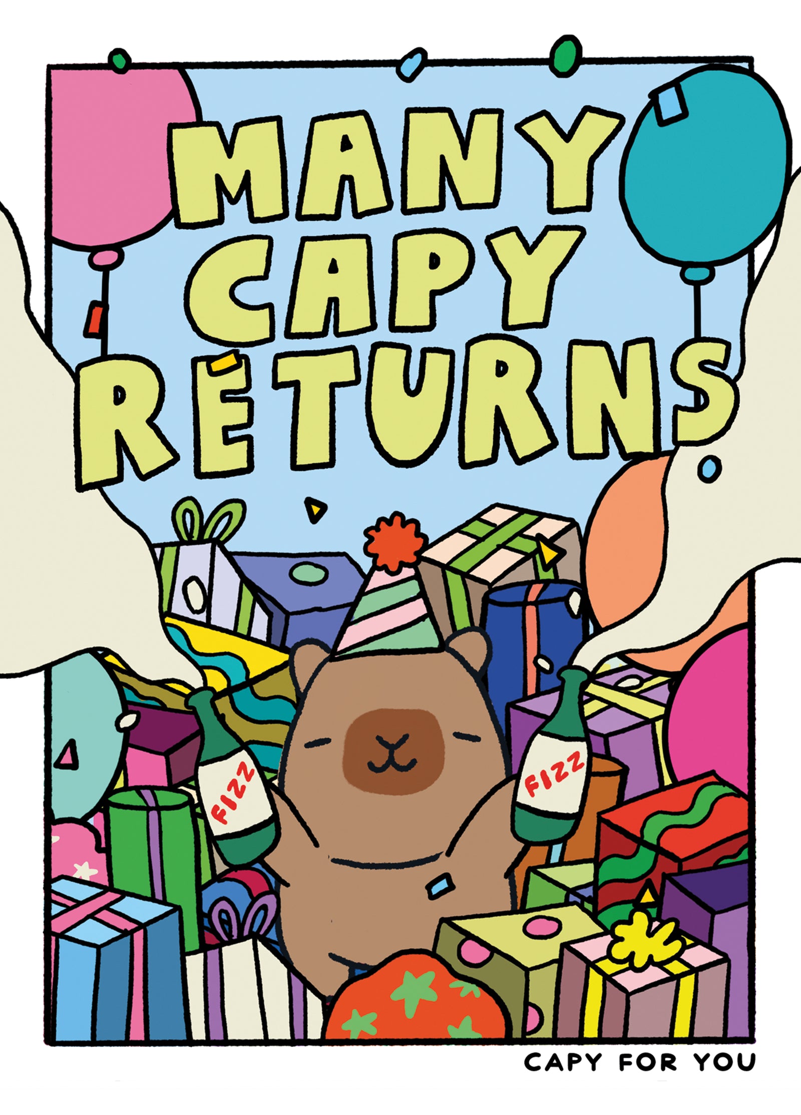 Many Capy Returns! Capybara