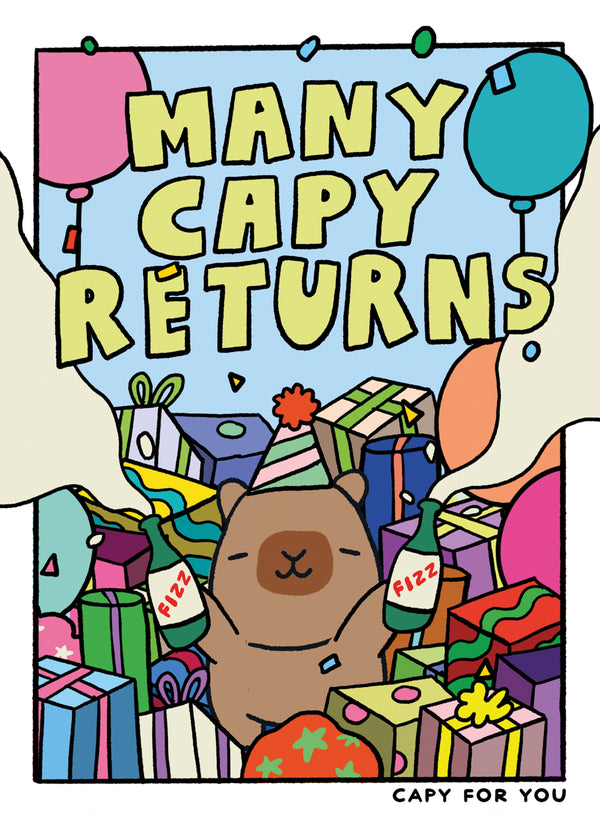 Many Capy Returns! Capybara