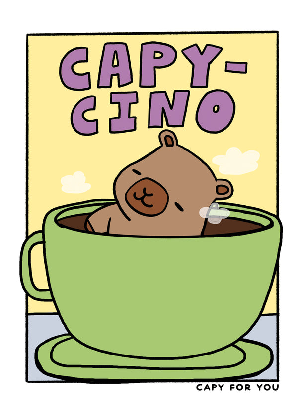 Capy-Cino Capybara