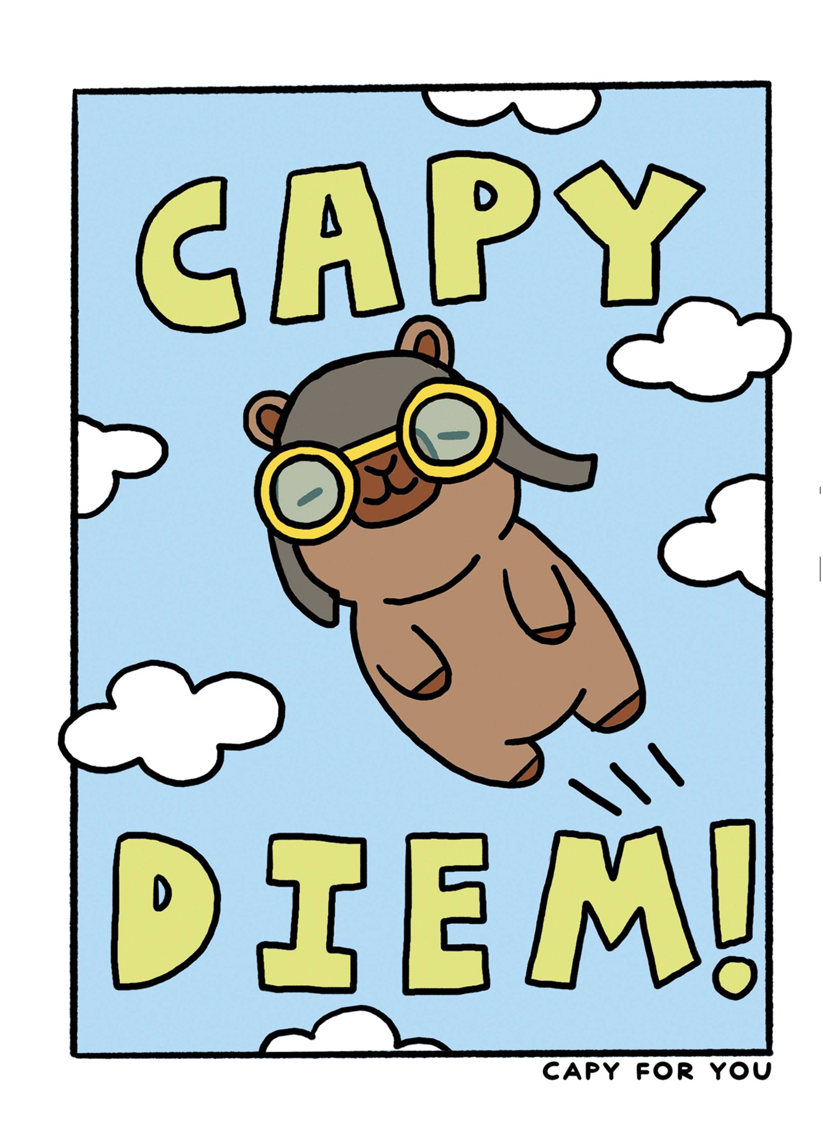 Capy Diem! Capybara