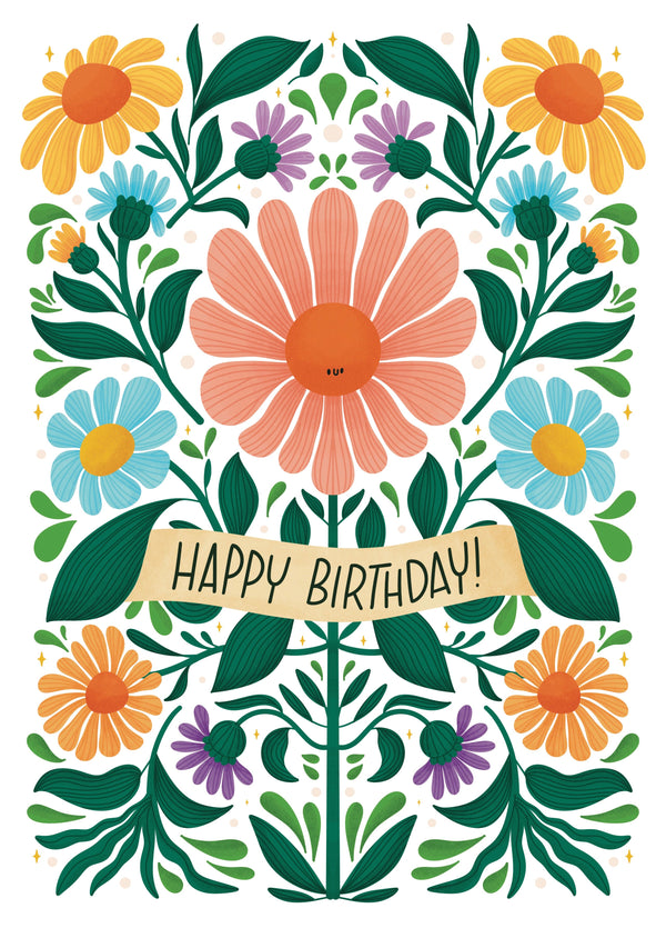 Cute Happy Birthday Card