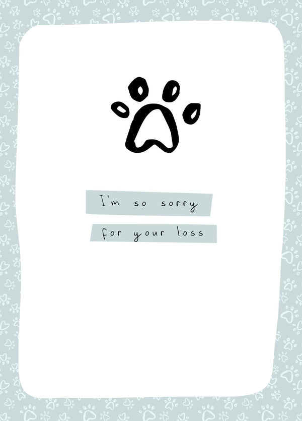 Sorry For Your Loss Card