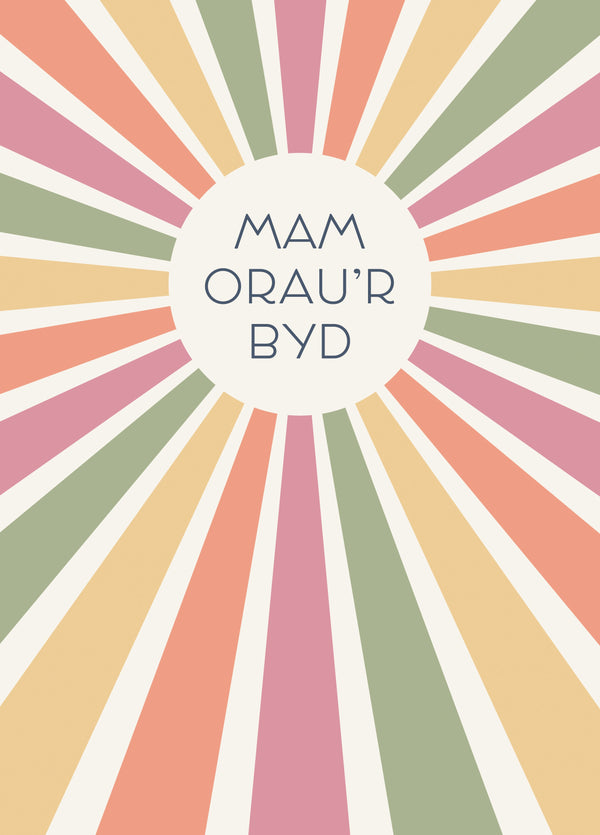 Mam Orau'r Byd Card
