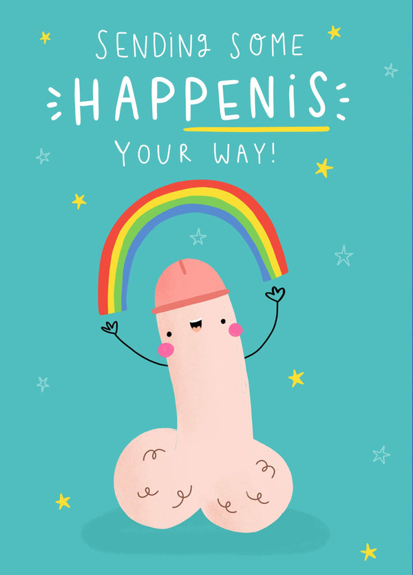 Sending You Some HapPENIS! Card