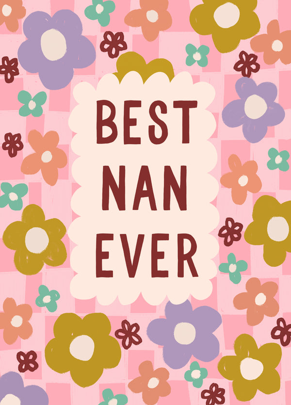 Best Nan Ever Card