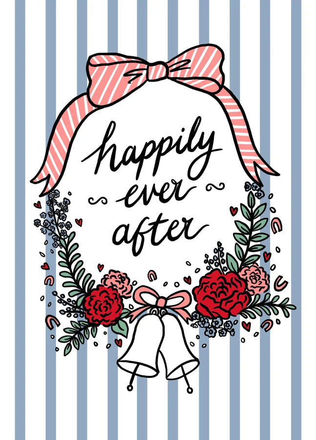 Happily Ever After Wedding Card