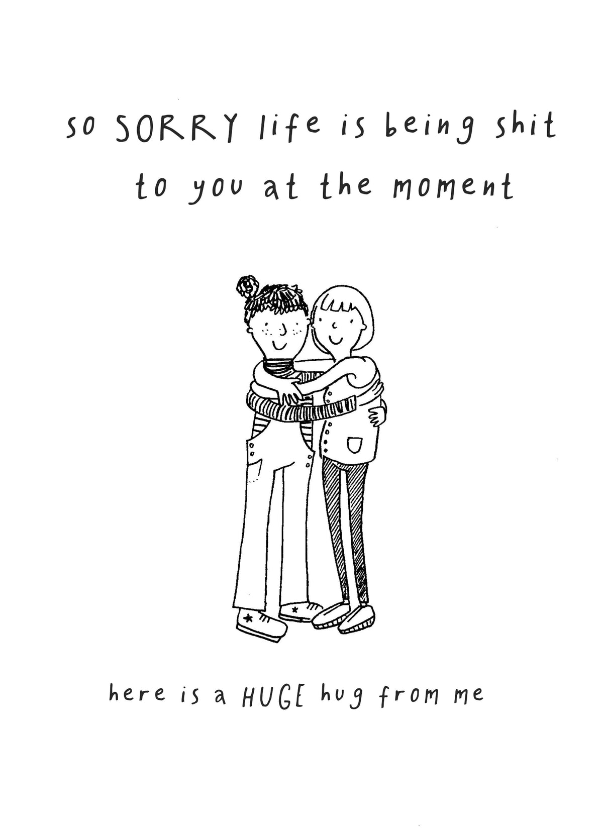 Huge Hug Card