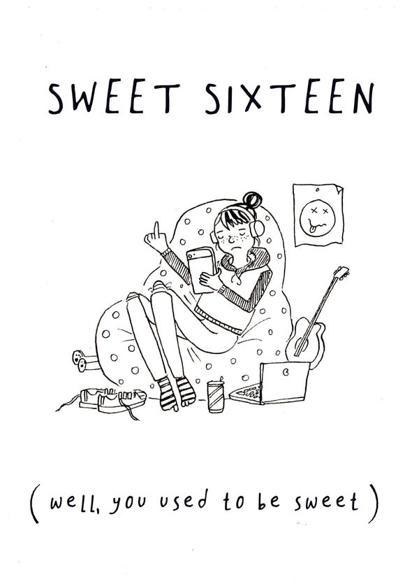 Sweet Sixteen Card