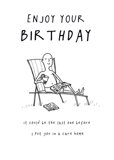 Put You In A Care Home Card