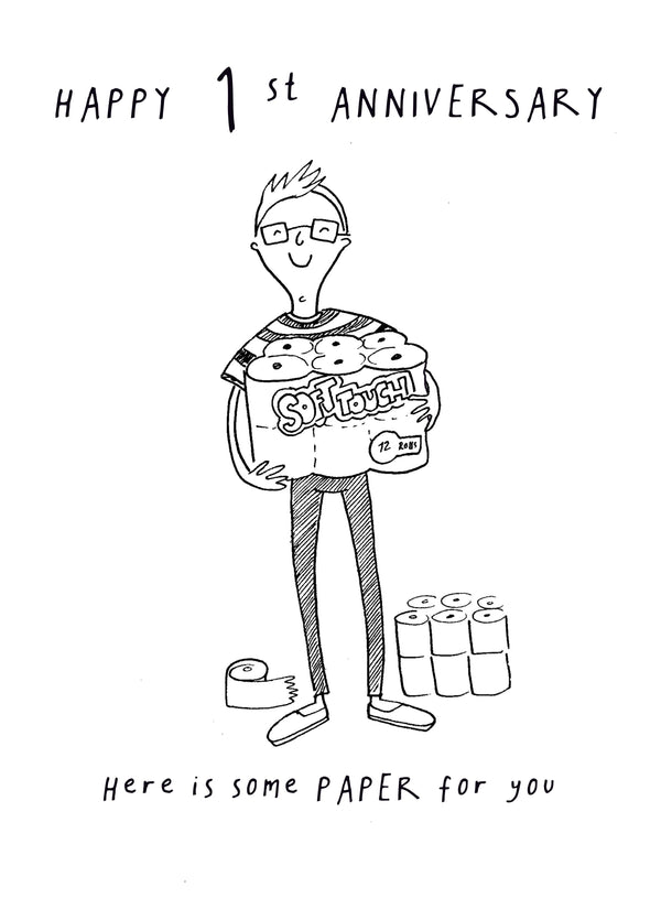 Here Is Some Paper Card