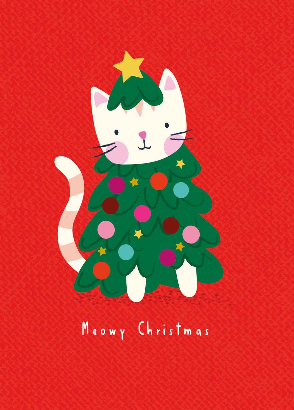 Cat Christmas Tree