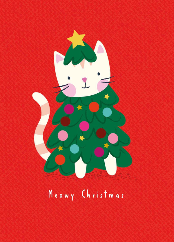 Cat Christmas Tree