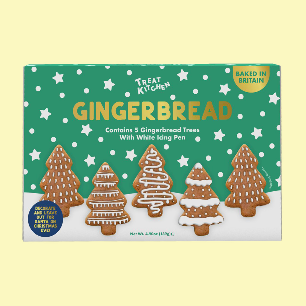 Gingerbread Trees Decorating Kit