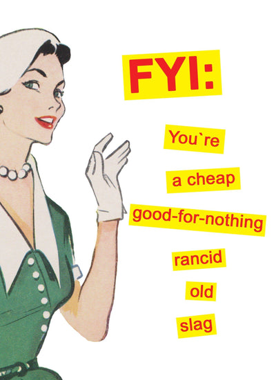 Fyi Card
