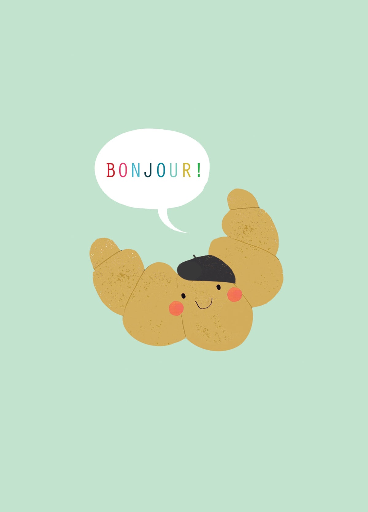 Mini Croissant Card