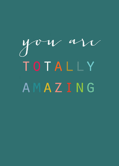 Totally Amazing Card