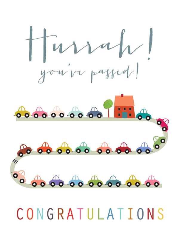 Hurrah! You've Passed Card