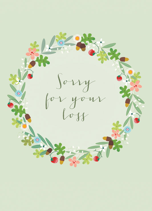 Sympathy Floral Wreath