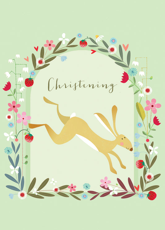 Hoppy Hare Christening