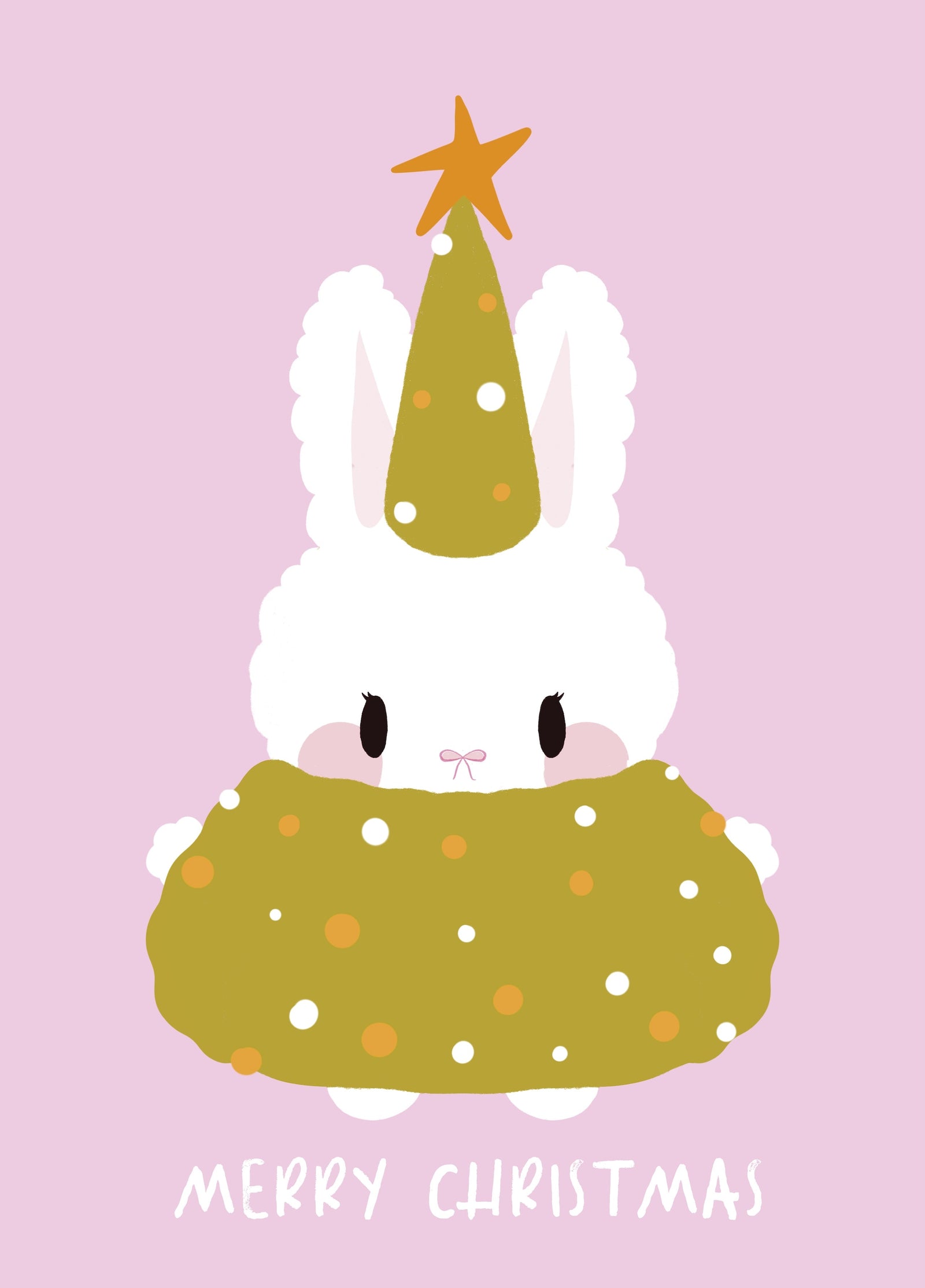 Merry Christmas Bunny