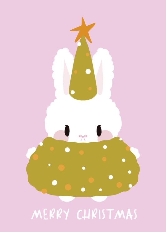 Merry Christmas Bunny