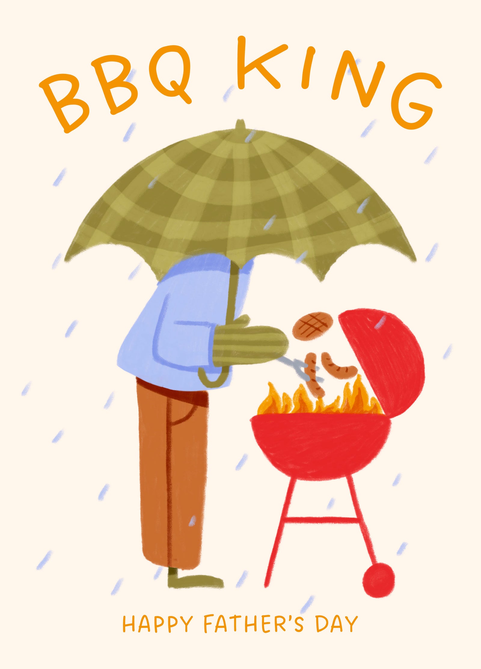 Happy Father's Day BBQ King