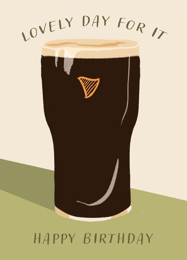 Lovely Day For It, Guinness Birthday Card