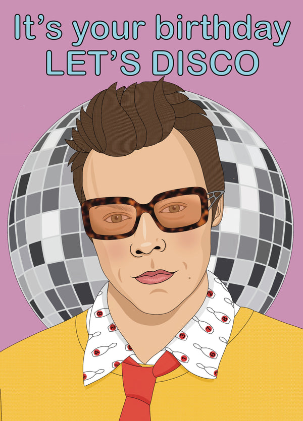Harry Styles Let’s Disco Birthday