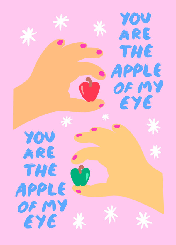 Apple Of My Eye Card