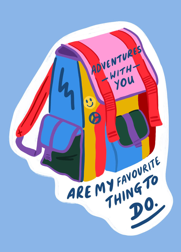Adventures With You Card