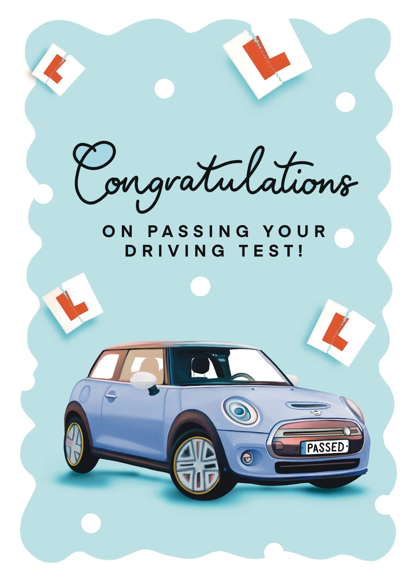 Congratulations On Passing Your Driving Test! Card