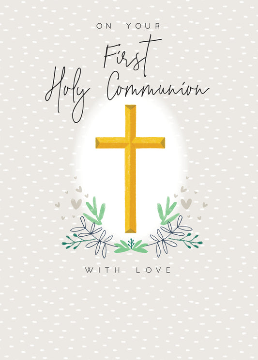 First Holy Communion Card