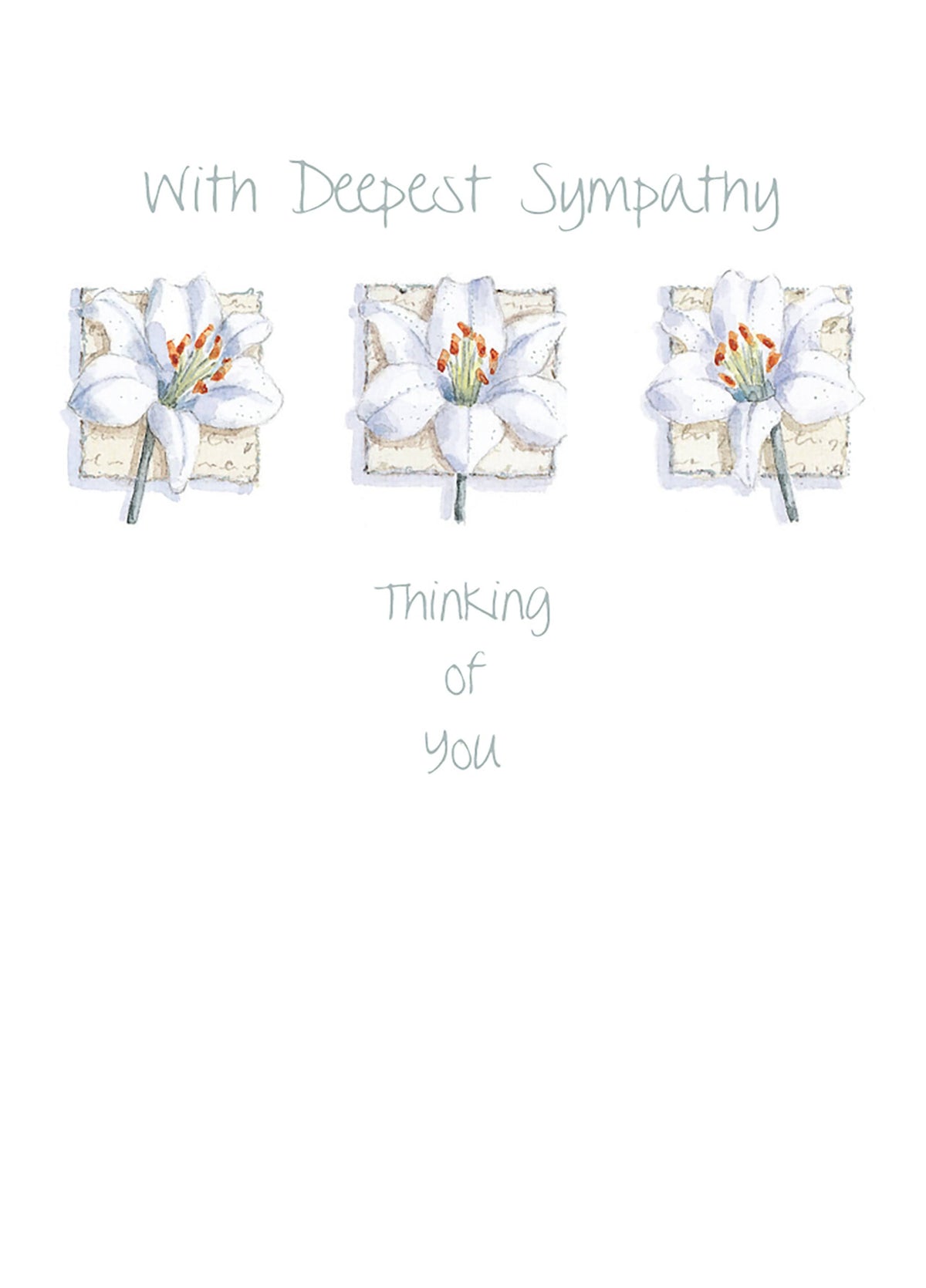 With Deepest Sympathy Card