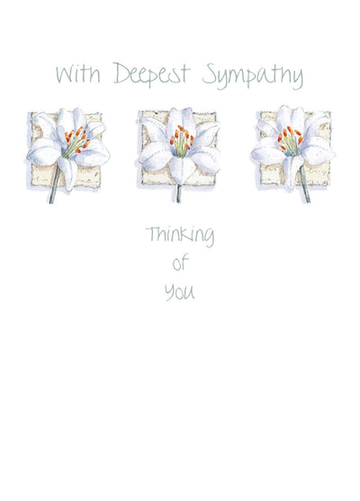 With Deepest Sympathy Card
