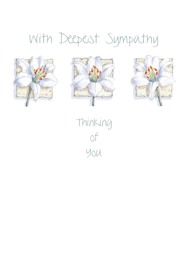 With Deepest Sympathy Card