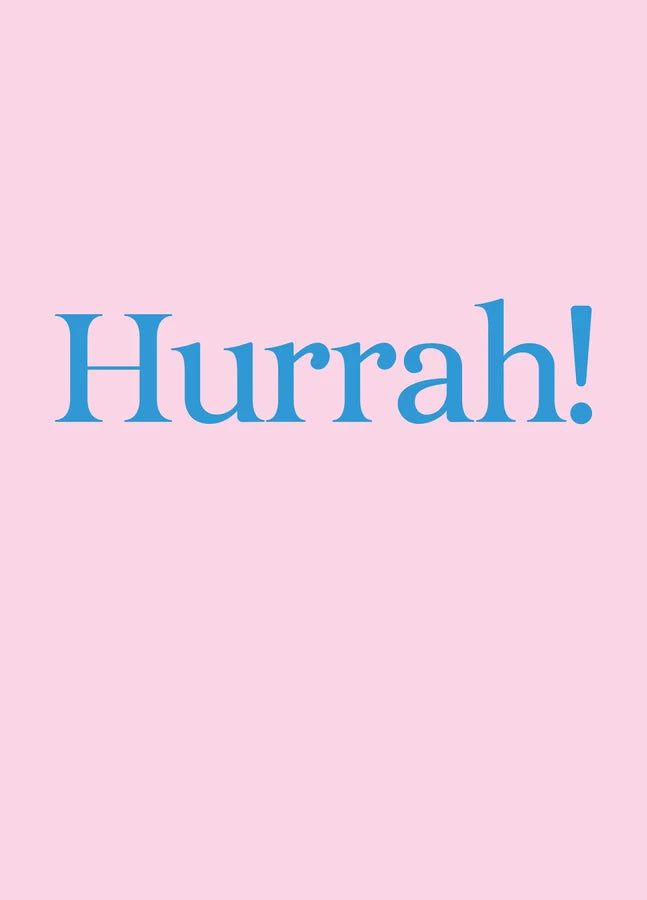 Hurrah! Card