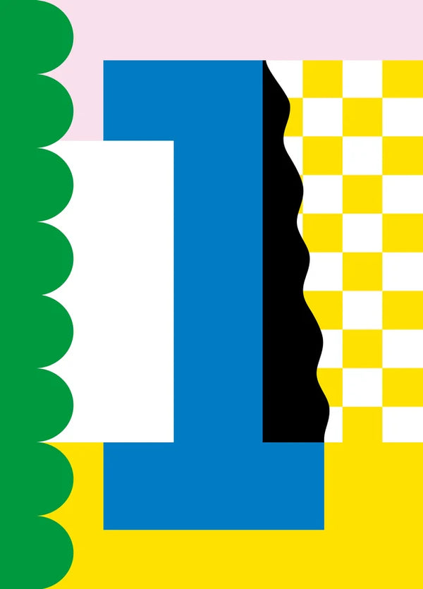 Number 1 Birthday Card