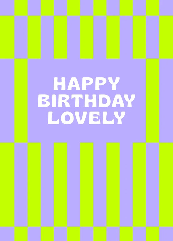 Happy Birthday Lovely Card
