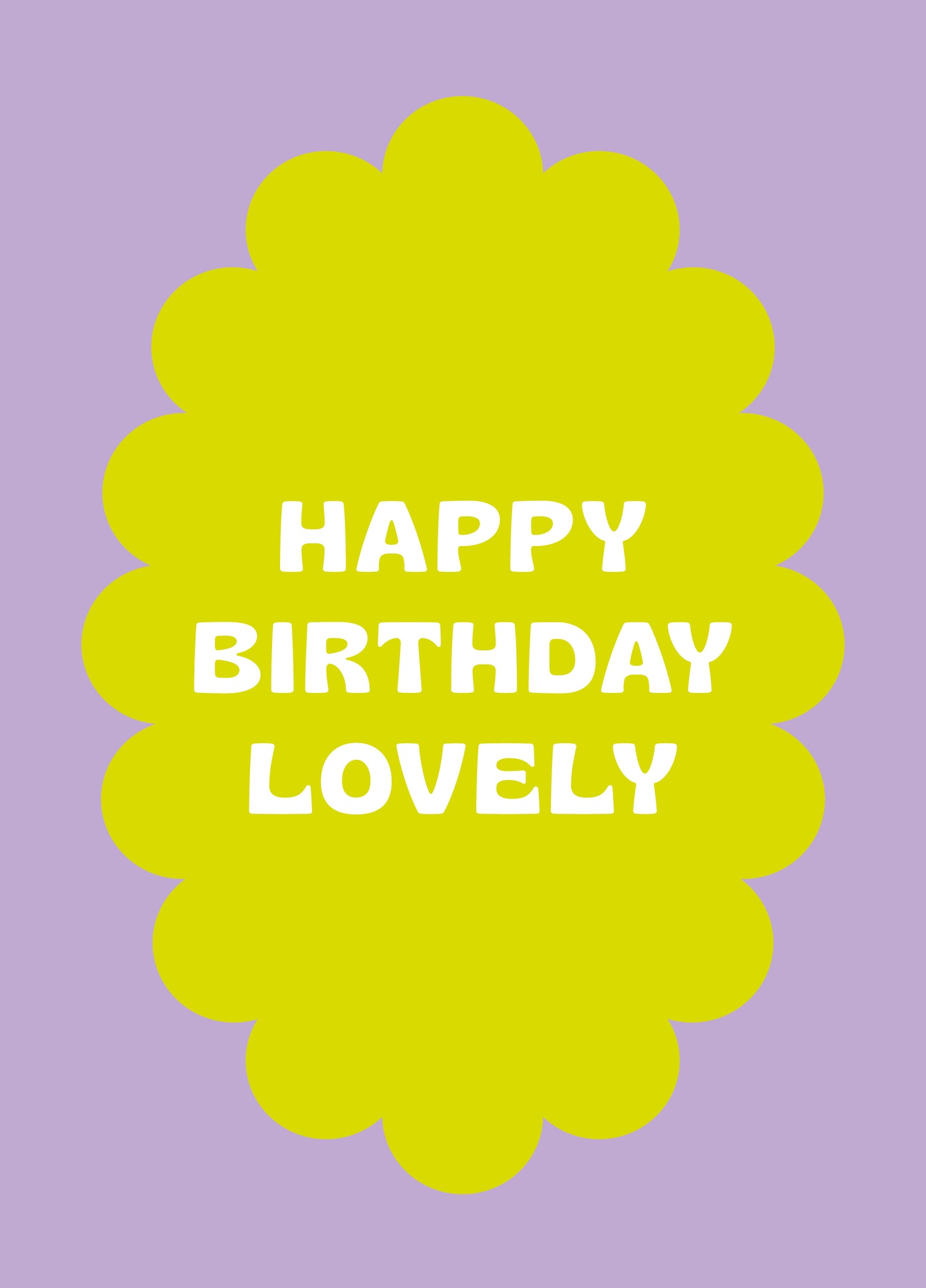 Happy Birthday Lovely