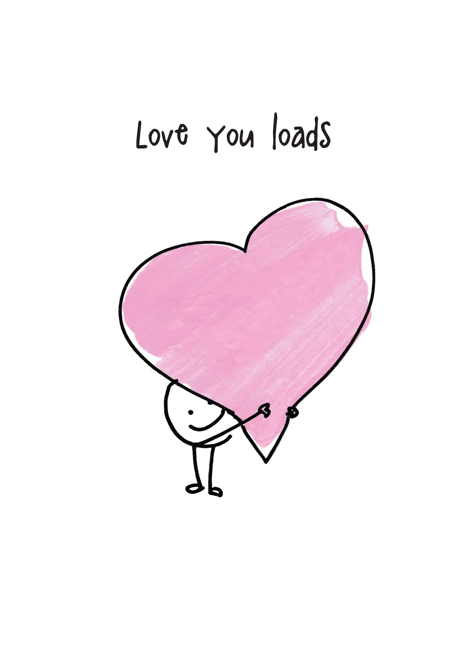 Giant Heart Card
