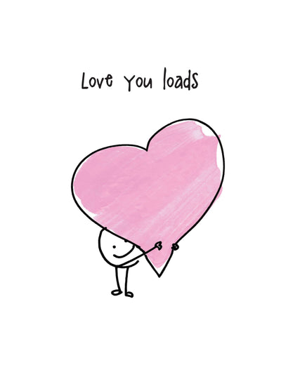 Giant Heart Card