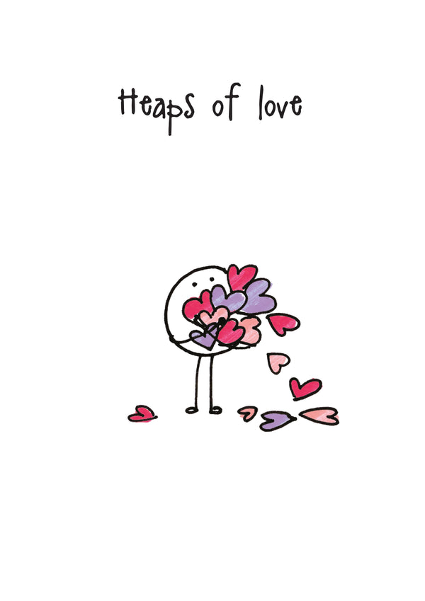 Heaps Of Love Card