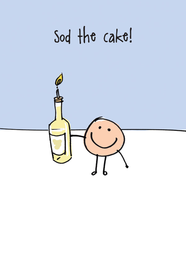 Sod The Cake Card